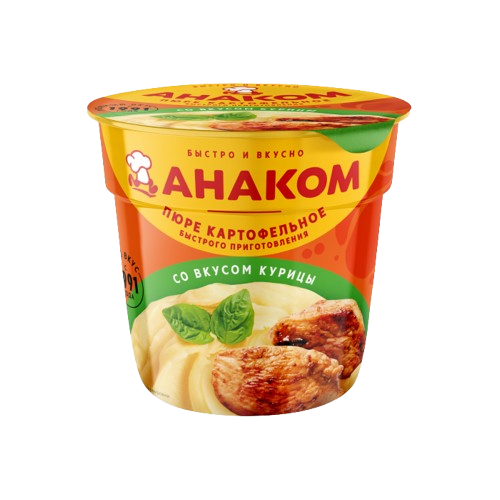 პიურე ჭიქის 40გრ ქათამი