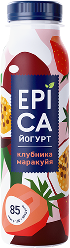ეპიკა დასალევი მარწყვი-მარაკუა 260 გრ, 2,5%