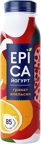 ეპიკა დასალევი ბროწეული-ფორთოხალი 260 გრ, 2,5%
