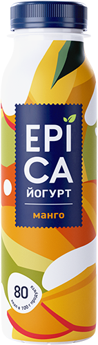 ეპიკა დასალევი მანგო 260 გრ, 2,5%
